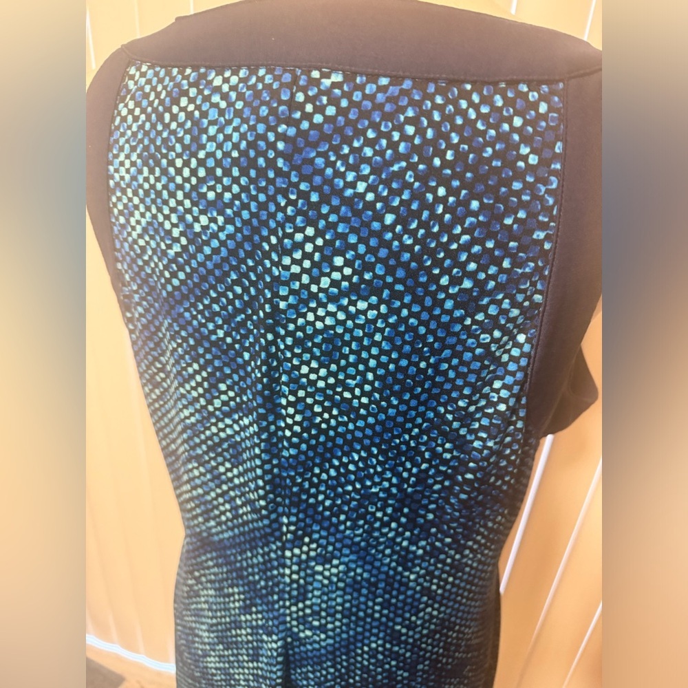 Blue Sleeveless Dress size L in excellent condition - Picture 8 of 12